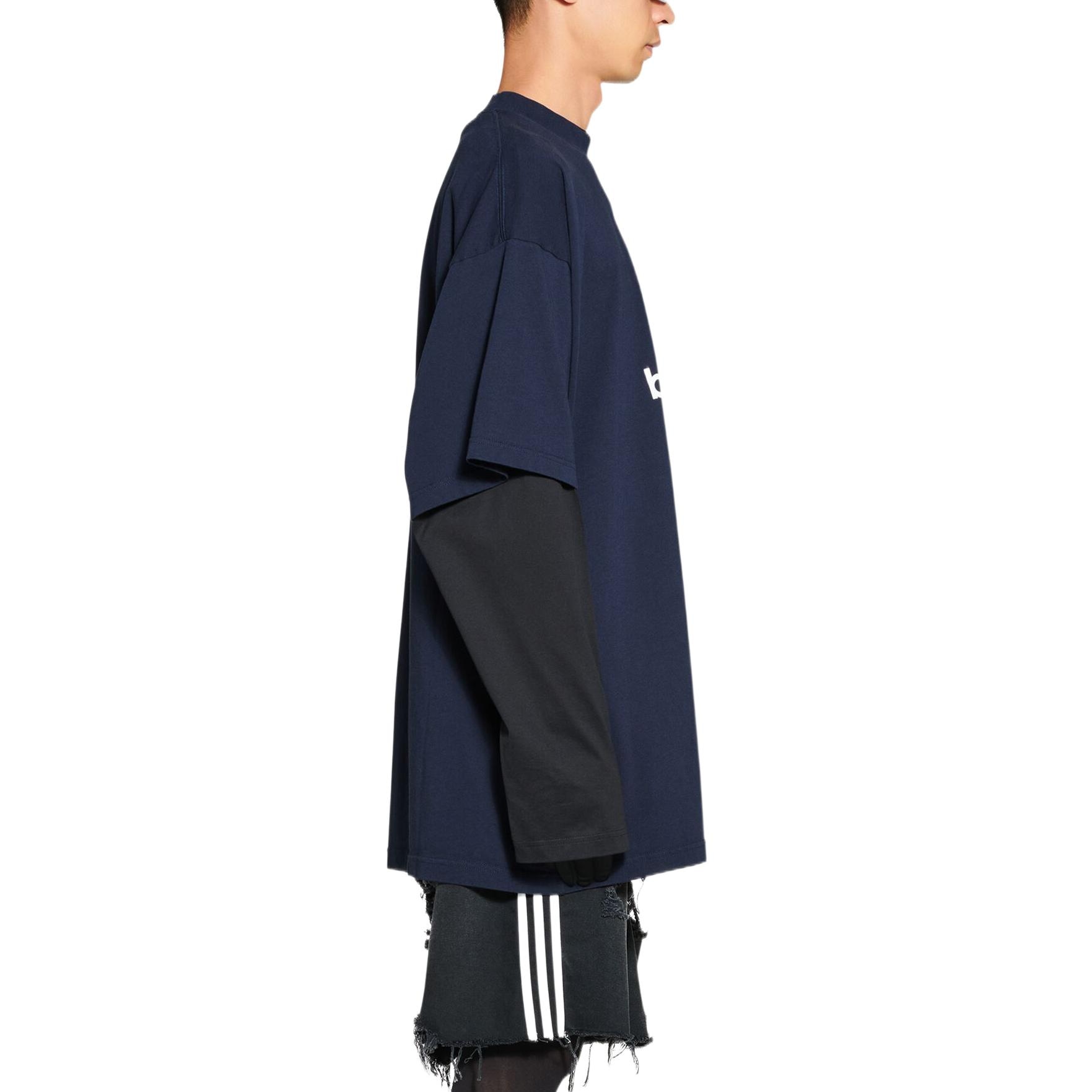 Balenciaga x adidas FW22 Logo T-Shirt — фото 7