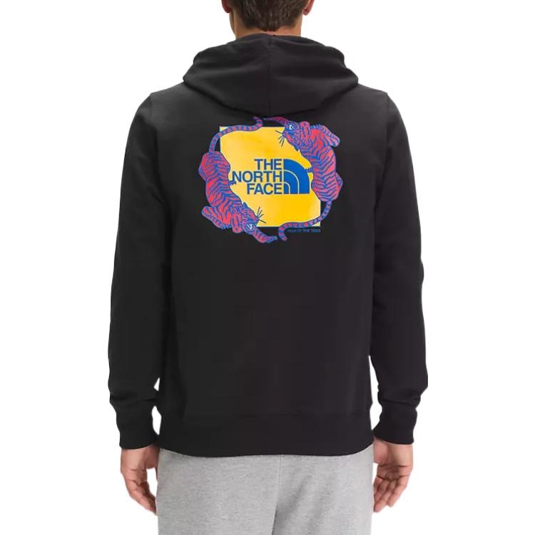 The North Face CNY Logo Hoodie Black — фото 3