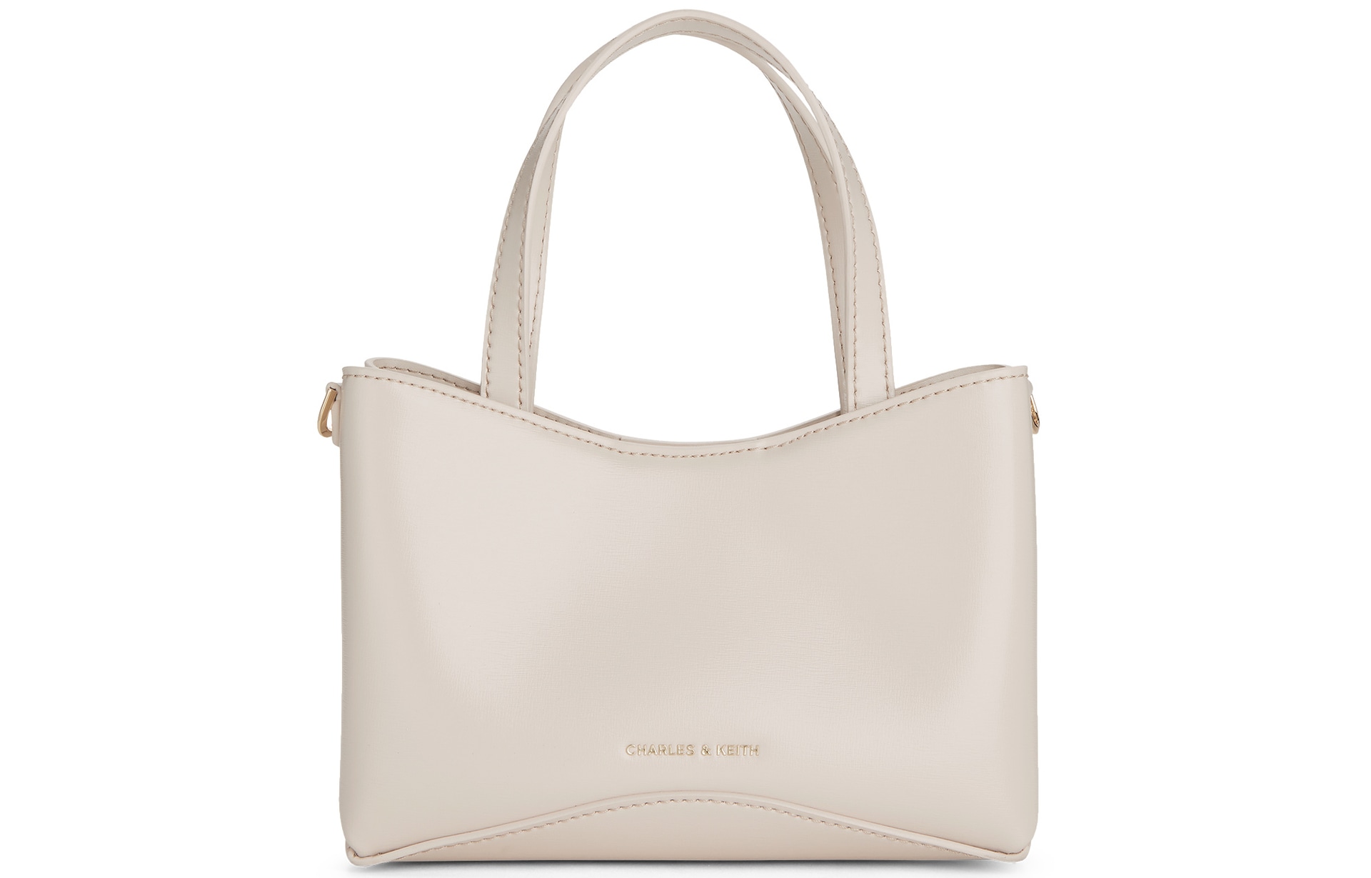 CHARLES&KEITH CHARLESKEITH ck PU Oat Dark Moss