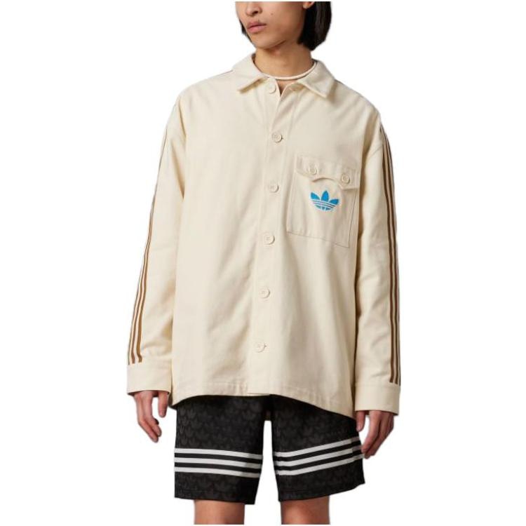 adidas originals adidas Adicolor 70s Beige Jacket — фото 2