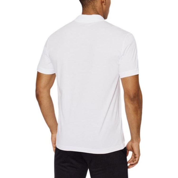 Emporio Armani EA7 Polo Shirt White — фото 5