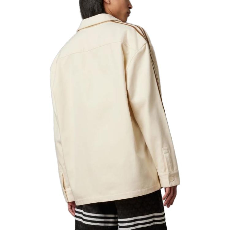 adidas originals adidas Adicolor 70s Beige Jacket — фото 3