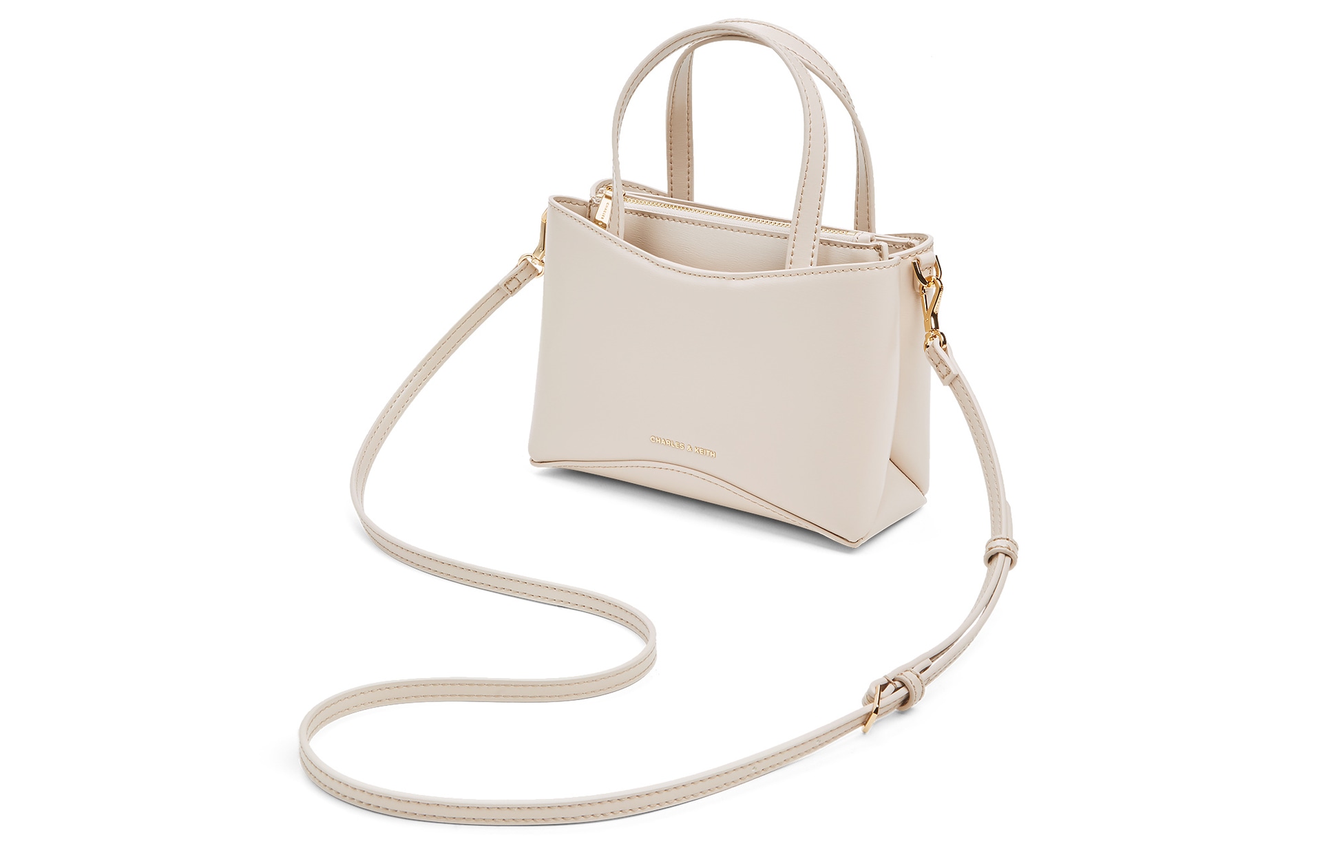 Charles&Keith CHARLESKEITH ck PU Oat Dark Moss — фото 2