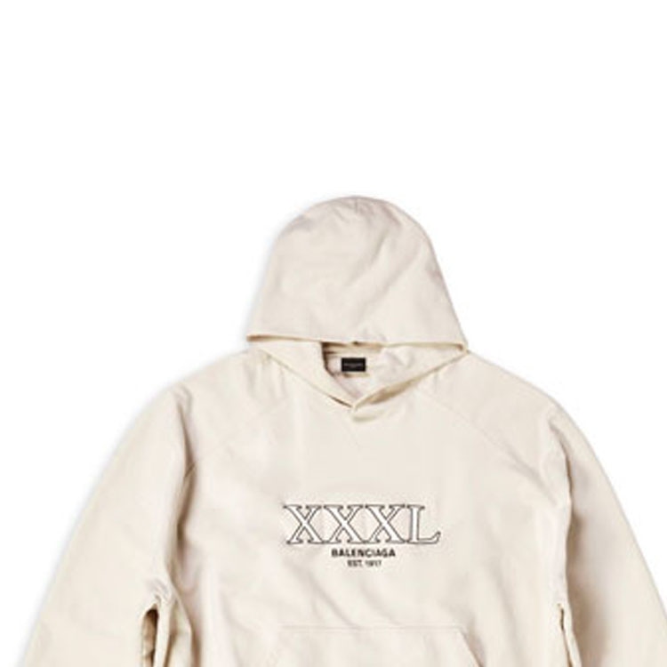 Balenciaga FW22 Logo Pullover Beige — фото 4