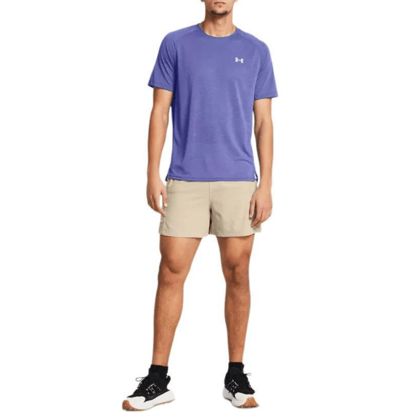Under Armour Trail Run Shorts Khaki — фото 5