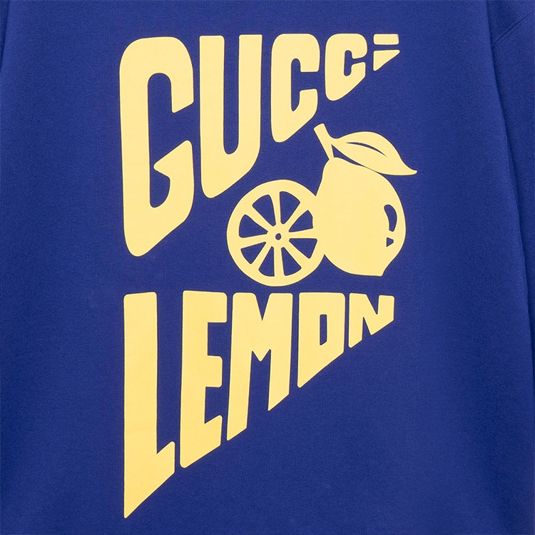 Gucci SS22 Blue Sweatshirt — фото 5