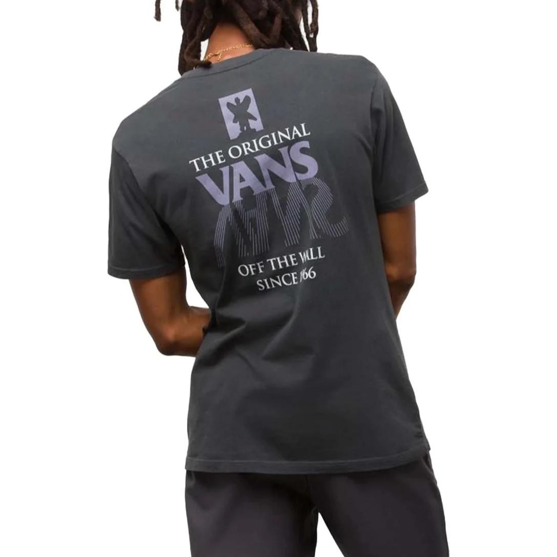 Vans x House of Terror Letter Logo Tee Black — фото 5