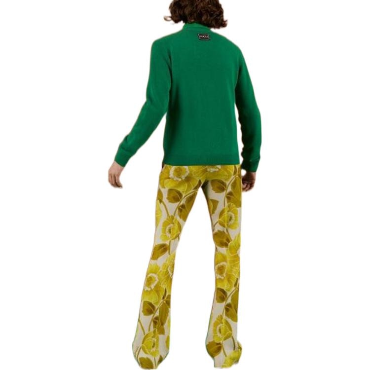 Gucci FW22 Green Knit Cardigan — фото 1