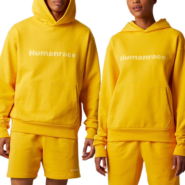 adidas originals Pharrell Williams Hoodie Sunlight Yellow — фото 5