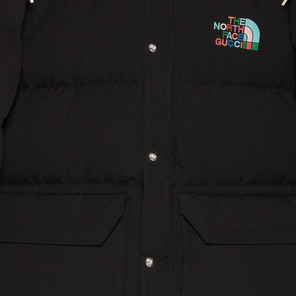 Gucci x THE NORTH FACE FW22 Down Jacket Black — фото 5