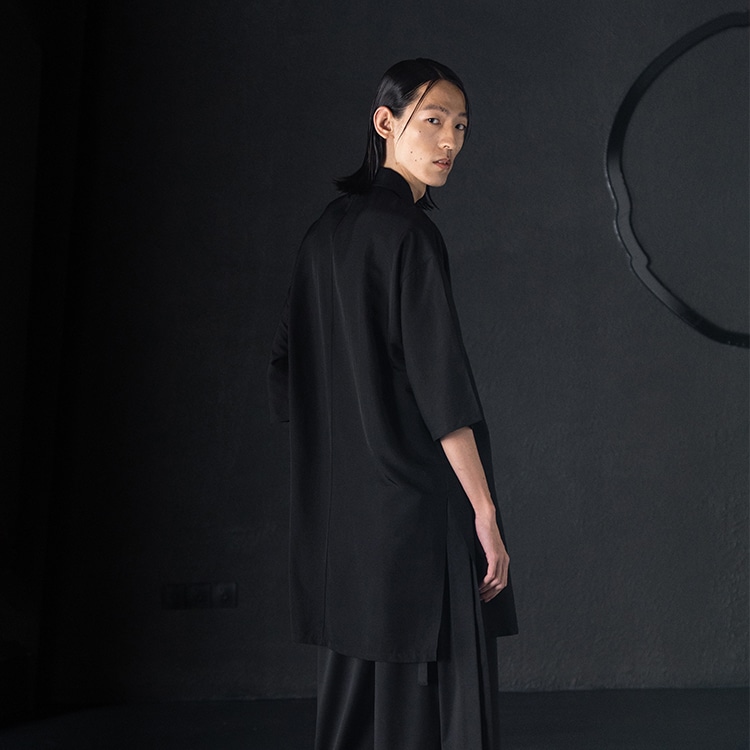 HUANXIANGZHE Huànxiàngzhě Black Shirt — фото 5