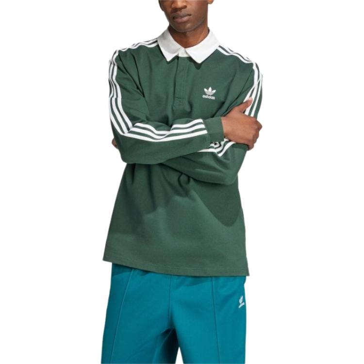 Adidas Adicolor Polo Mineral Green — фото 2