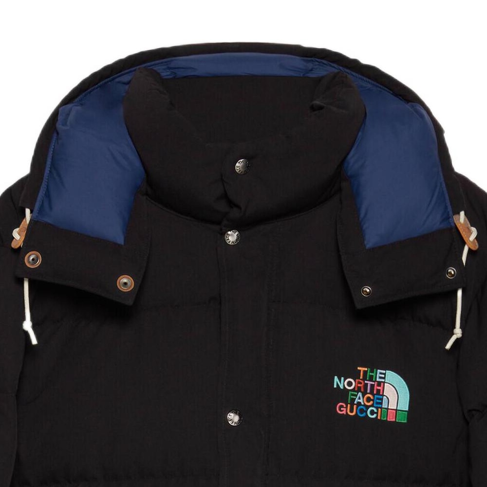 Gucci x THE NORTH FACE FW22 Down Jacket Black — фото 1