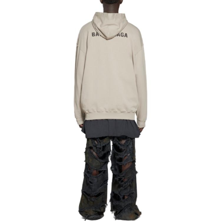 Balenciaga SS23 Beige Hoodie — фото 2