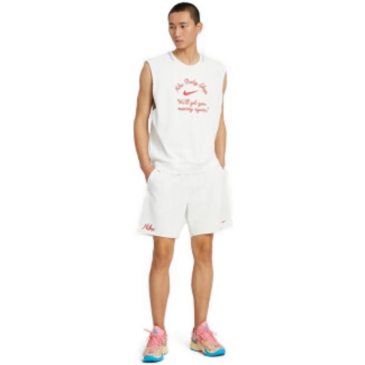 Nike DF FLC Short White — фото 2