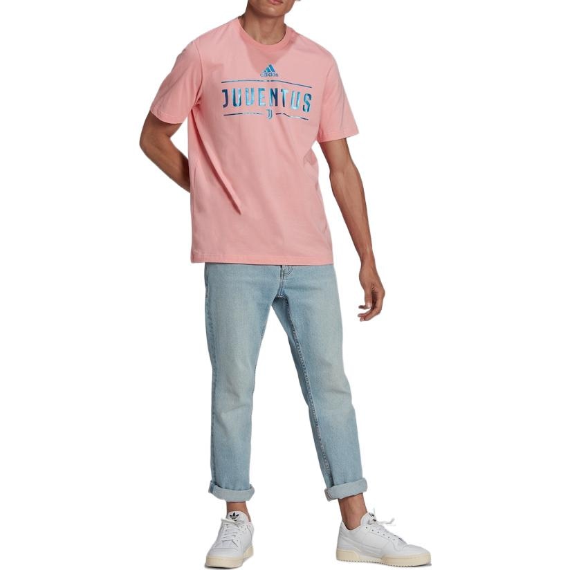 Adidas Juventus Graphic Tee Pink — фото 2