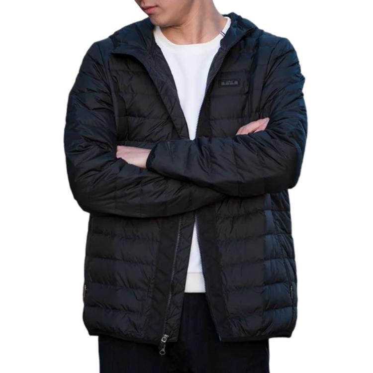 Nike LeBron 2 Hooded Down Jacket Black — фото 3