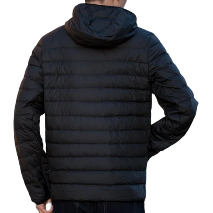 Nike LeBron 2 Hooded Down Jacket Black — фото 4