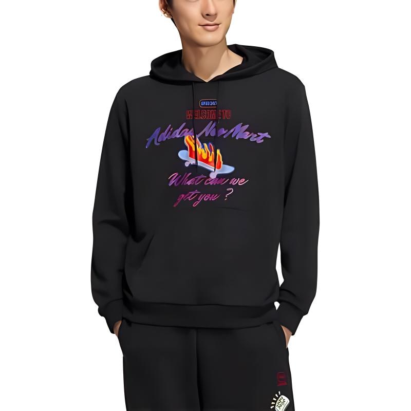 Adidas Neo Hoodie Black — фото 2