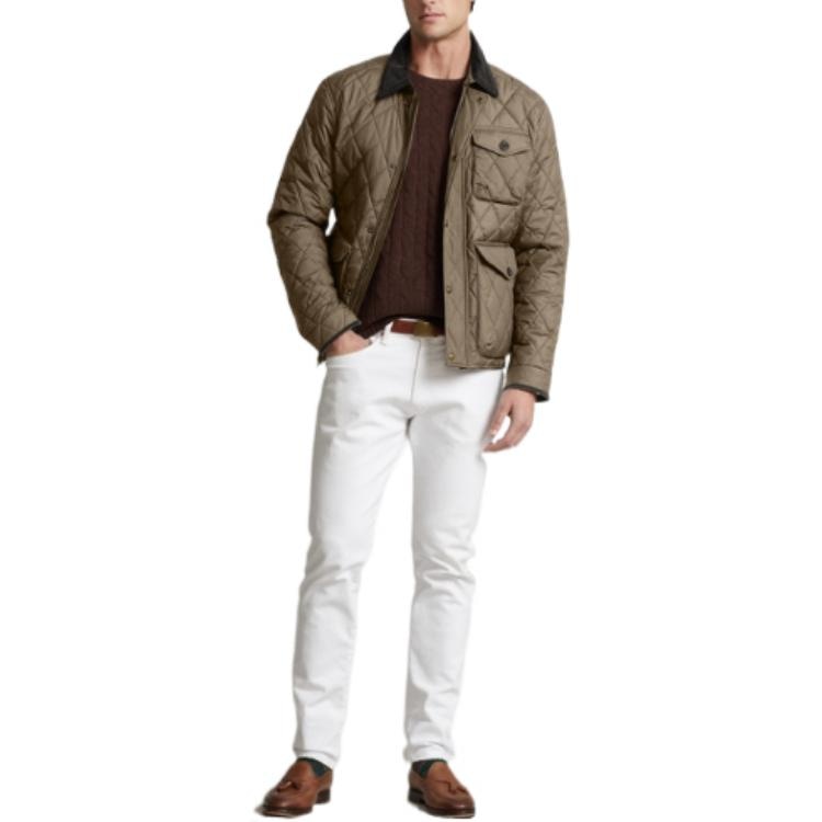 Polo Ralph Lauren Quilted Jacket Brown — фото 2