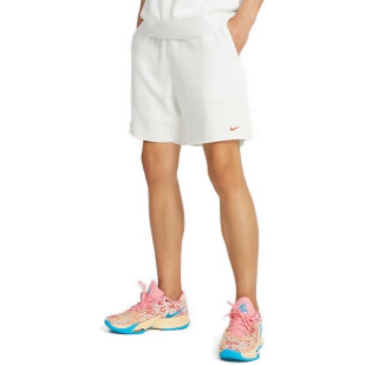 Nike DF FLC Short White — фото 3