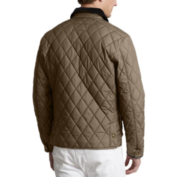 Polo Ralph Lauren Quilted Jacket Brown — фото 4
