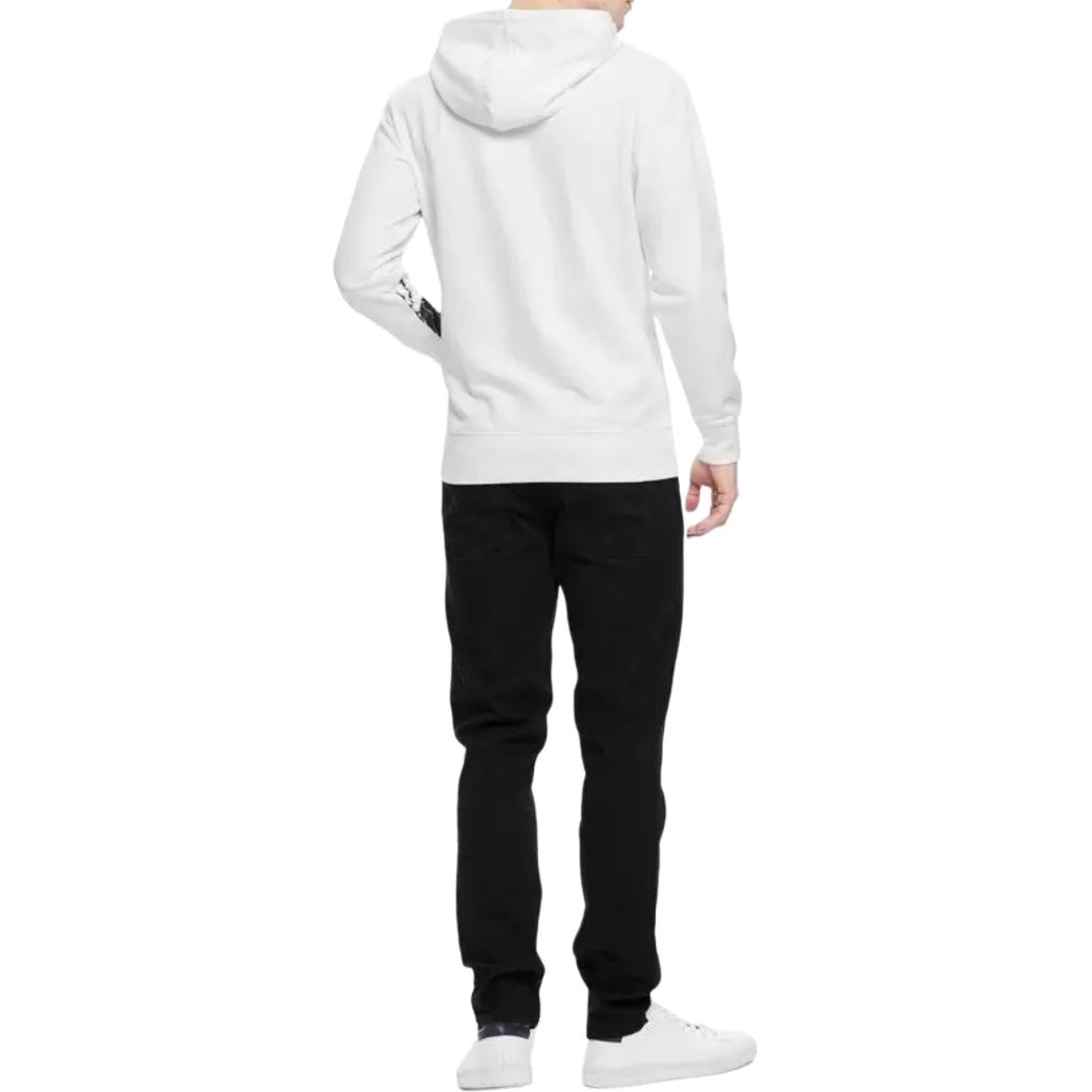 Calvin Klein Logo Hoodie White — фото 1