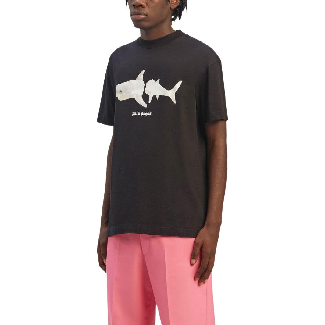 Palm Angels Shark Print T-Shirt — фото 4