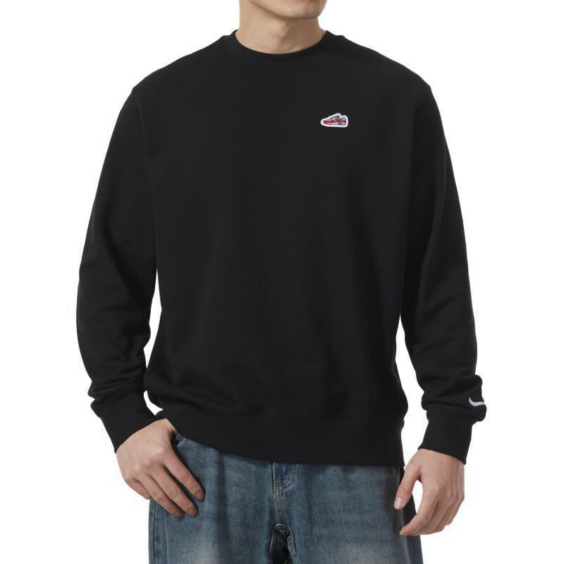 Nike Crewneck Sweatshirt Black — фото 2