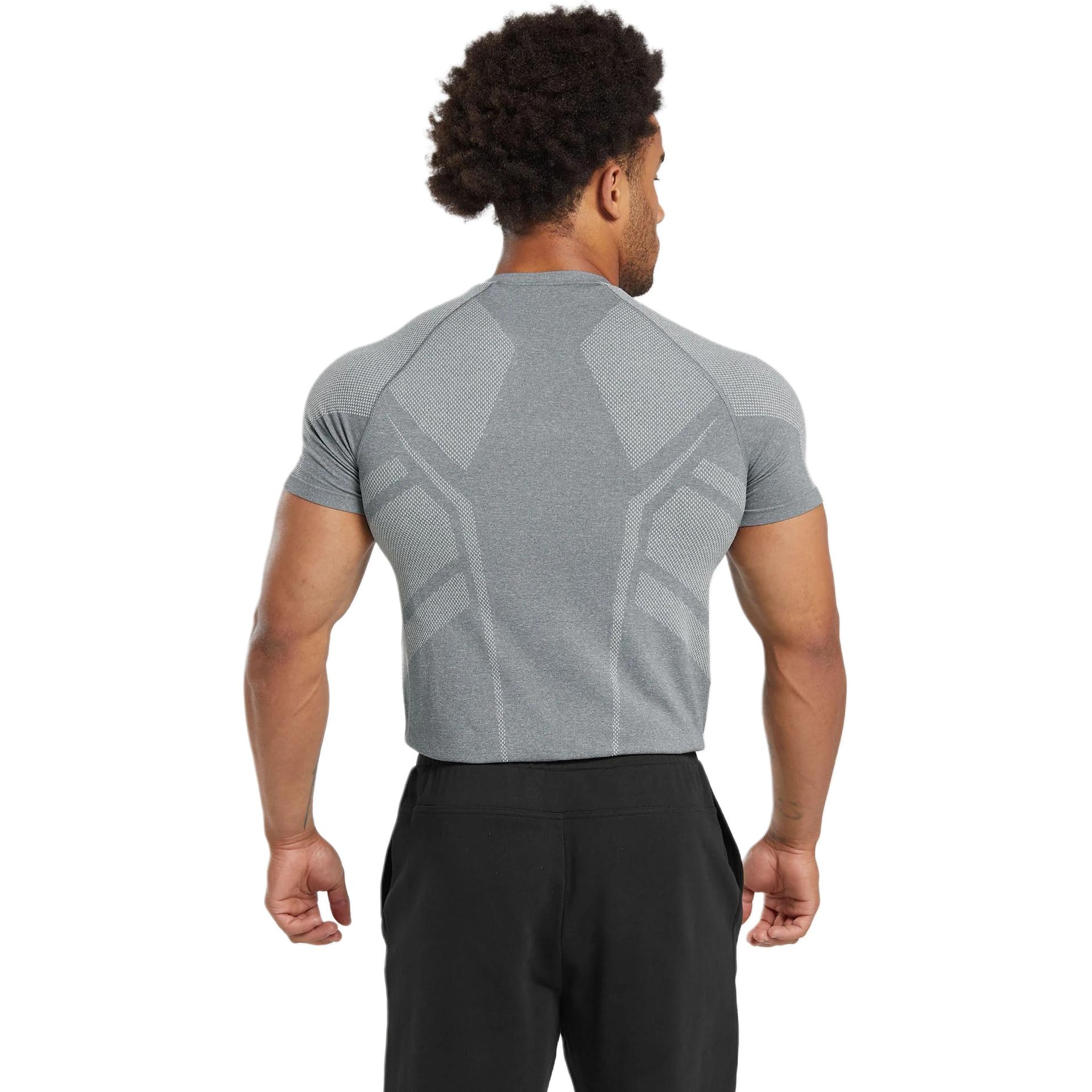 Gymshark Logo Crew Neck T-Shirt Light Grey — фото 2