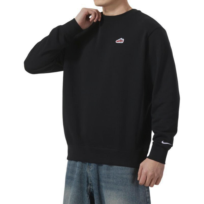 Nike Crewneck Sweatshirt Black — фото 3