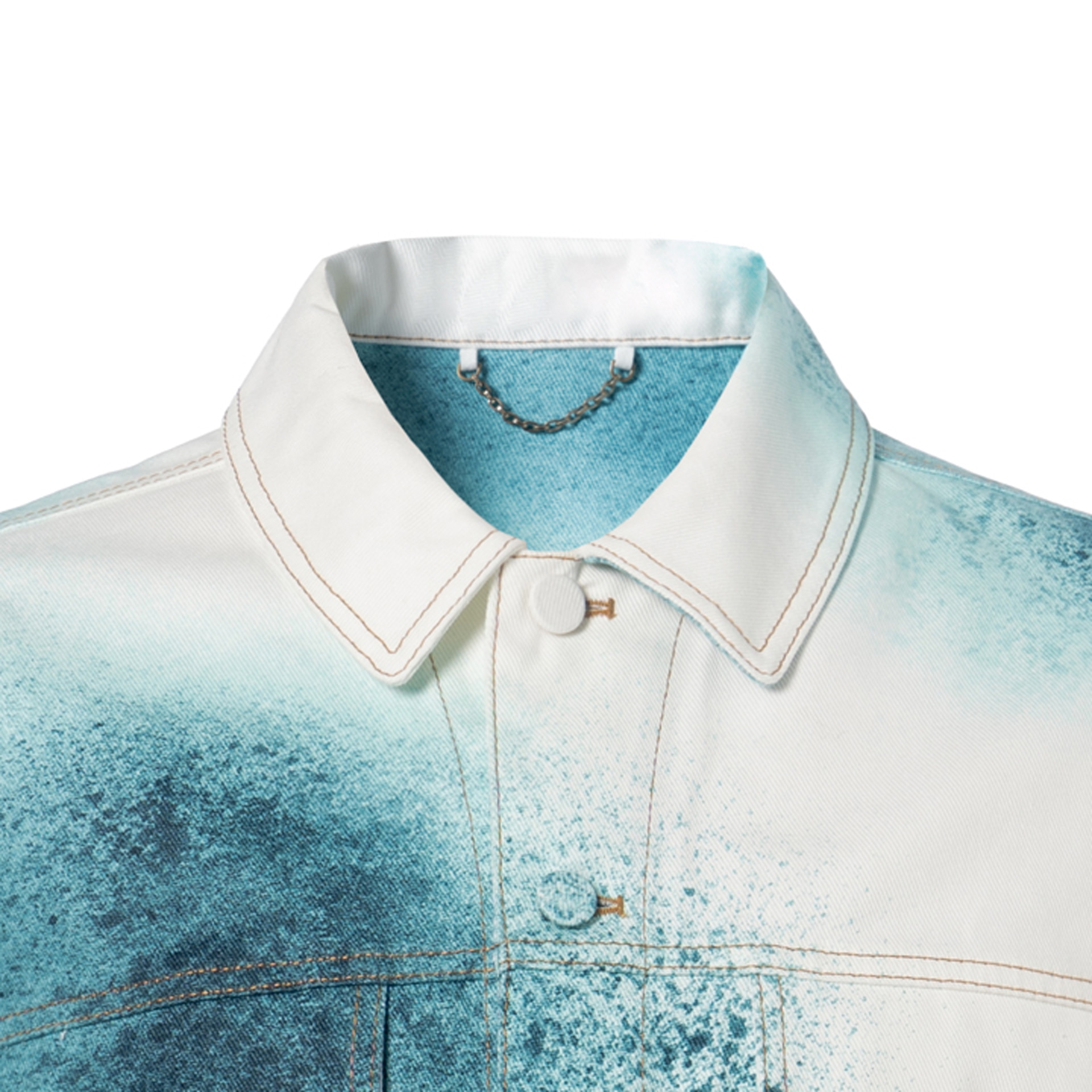Louis Vuitton SS23 Denim Jacket White — фото 6