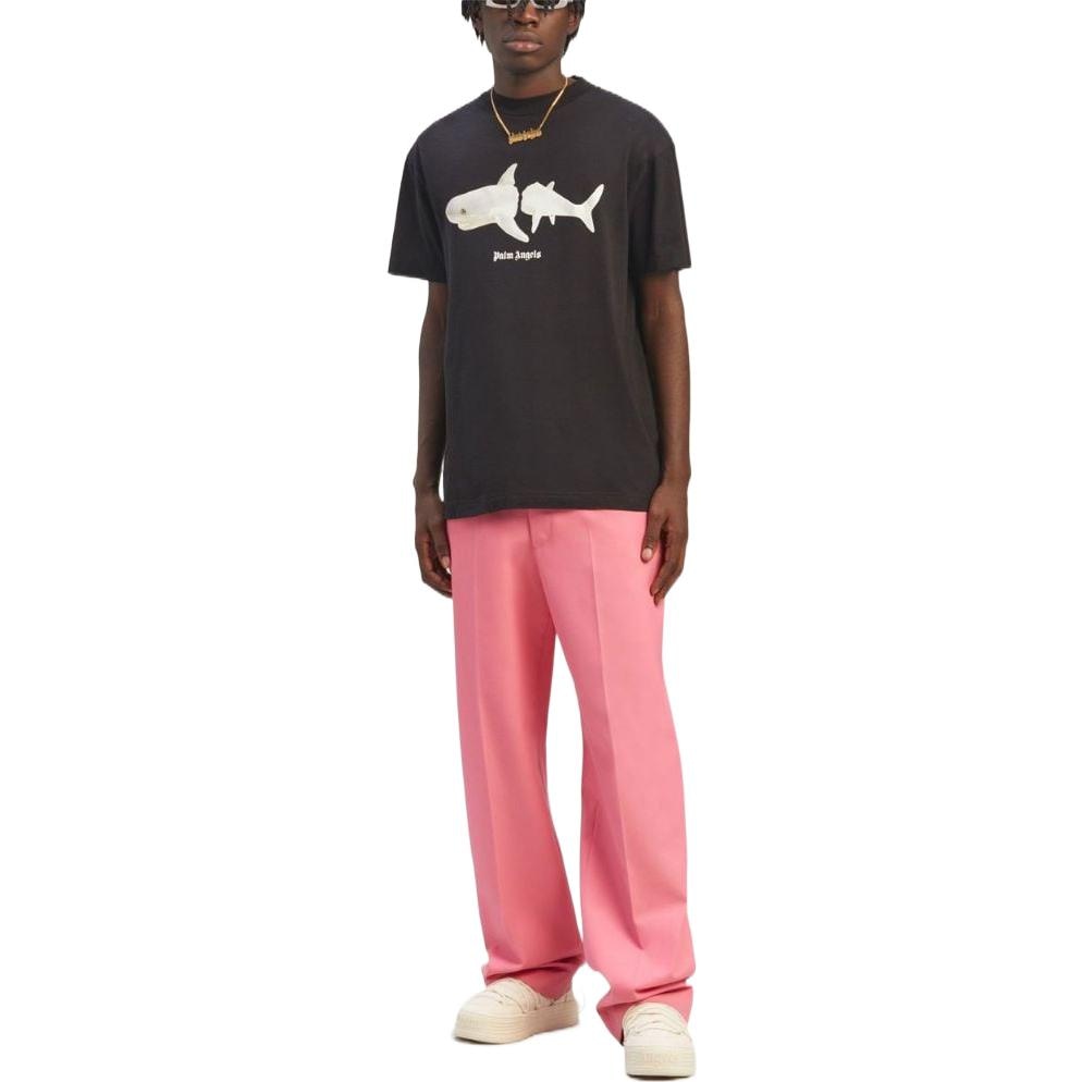 Palm Angels Shark Print T-Shirt — фото 1