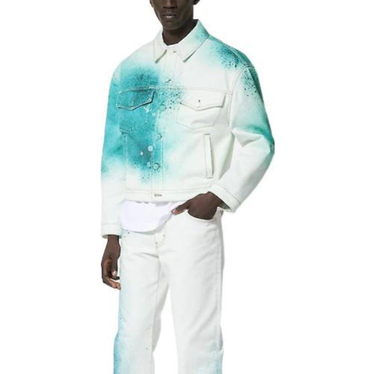 Louis Vuitton SS23 Denim Jacket White — фото 3
