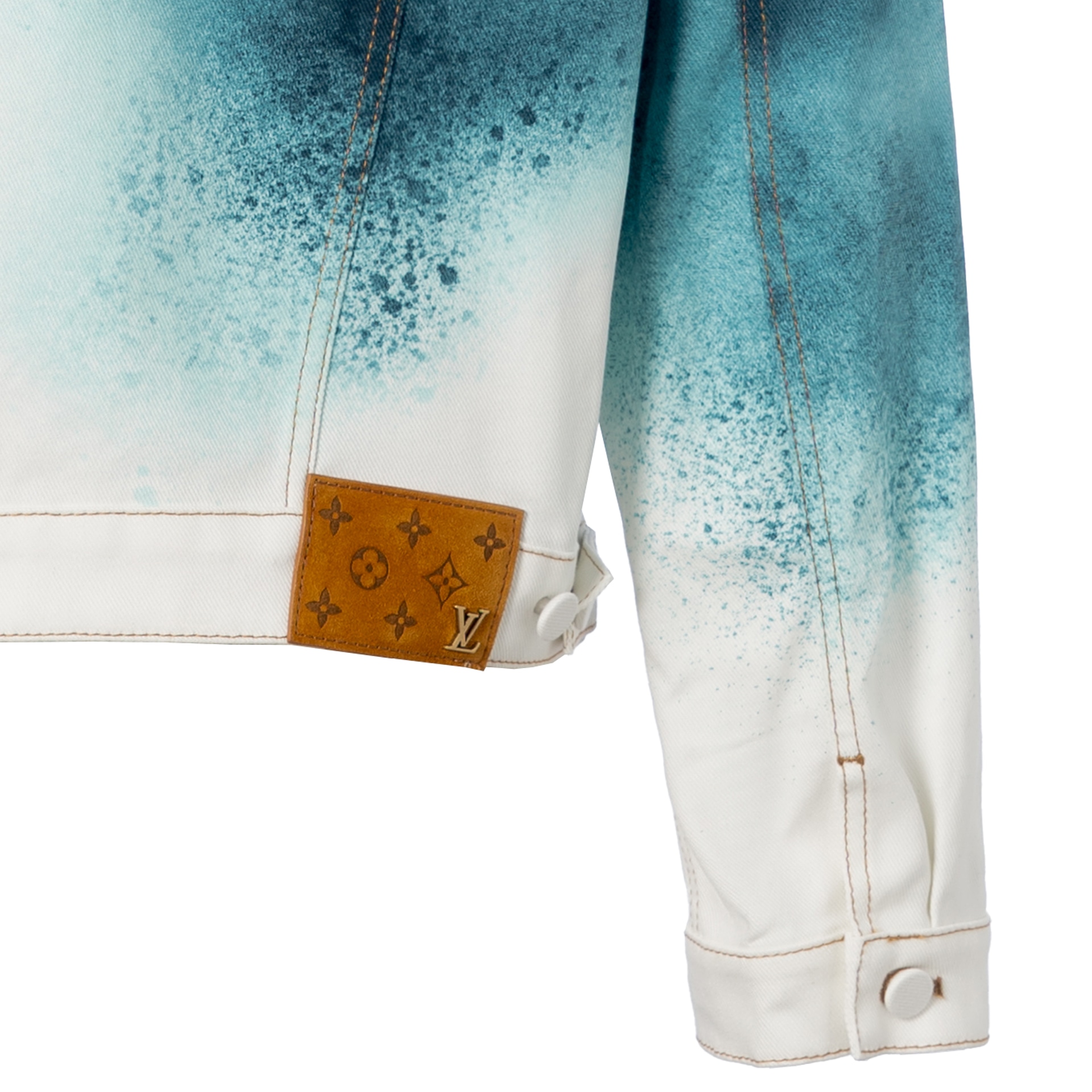 Louis Vuitton SS23 Denim Jacket White — фото 7