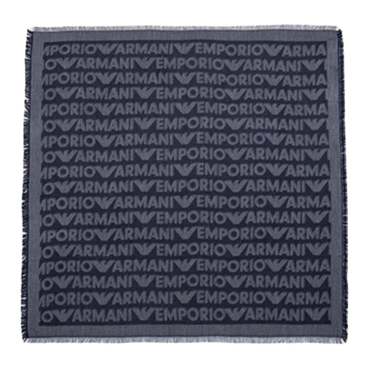 Emporio Armani Scarf Blue — фото 3