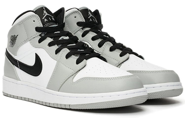 Jordan Air Jordan 1 Mid "LT Smoke Gray"Dior GS — фото 8