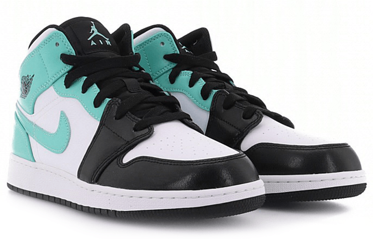 Jordan Air Jordan 1 Mid "Island Green" GS — фото 6