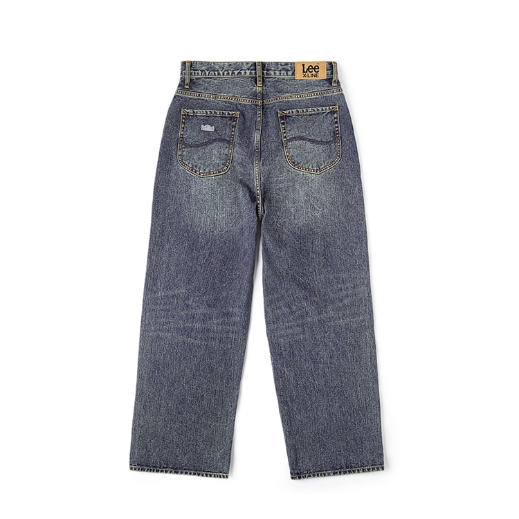 Lee FW24 Loose Straight Leg Mid Blue Jeans — фото 1