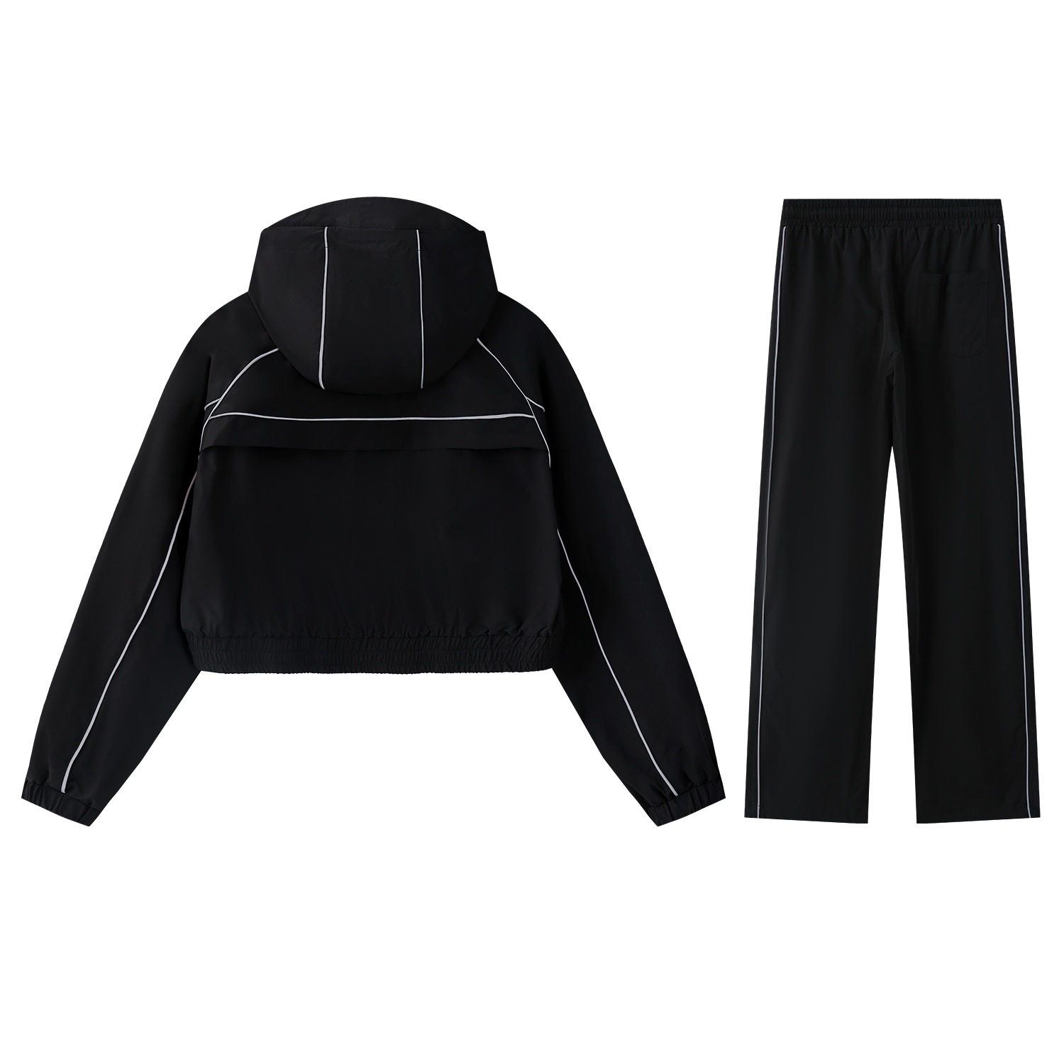 Er Letter Reflective Hoodie and Pants Set — фото 3