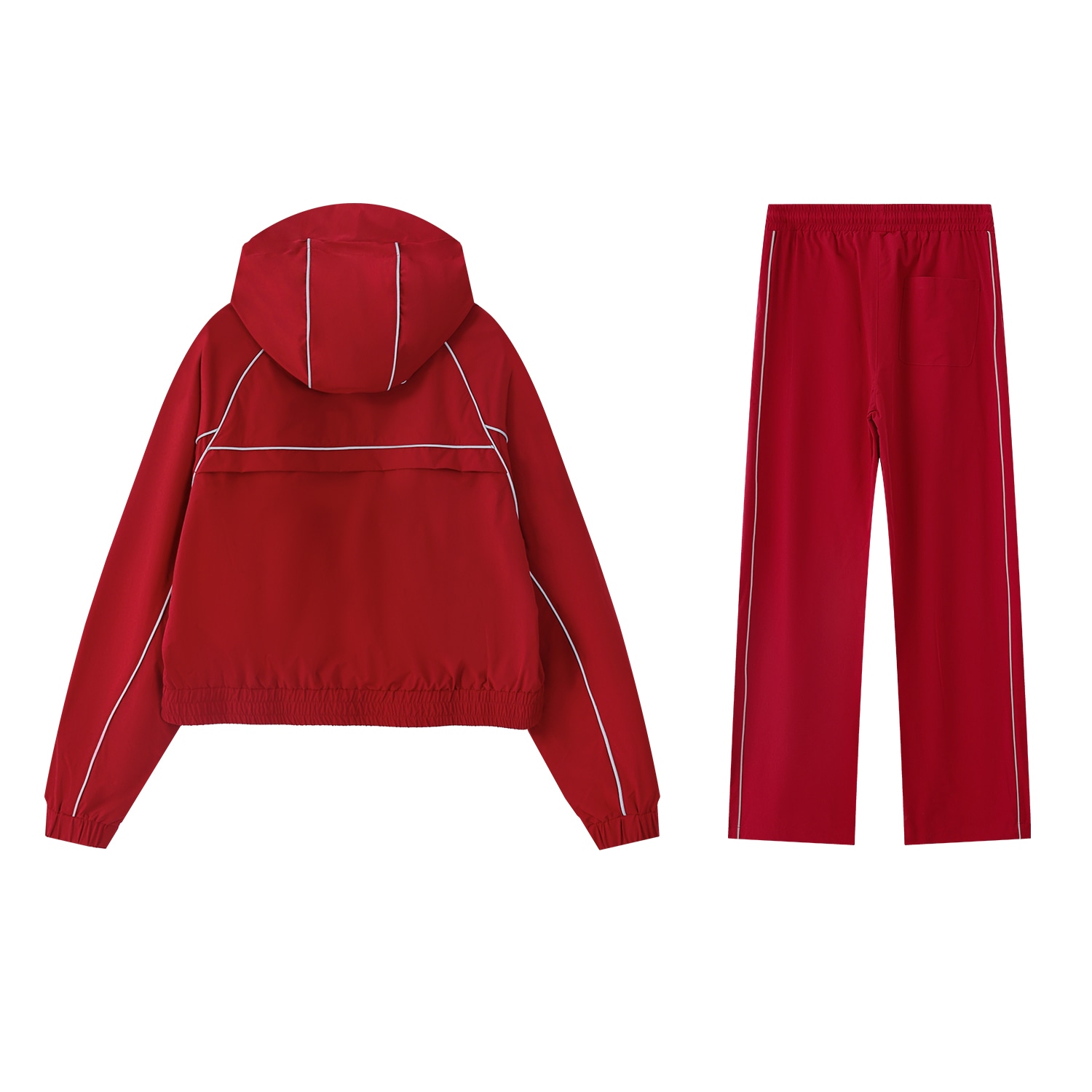 Er Letter Reflective Hoodie and Pants Set — фото 1