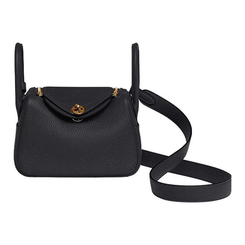 Сумки HERMES/爱马仕 Hermes Lindy Mini 19 Navy