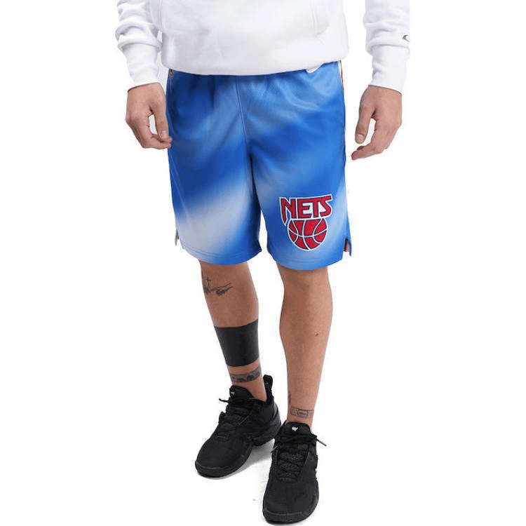 Nike Retro Basketball Shorts Brooklyn Nets Blue — фото 3
