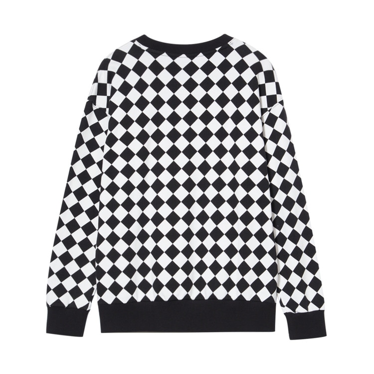 Puma Casual Crewneck Sweatshirt Black White — фото 1