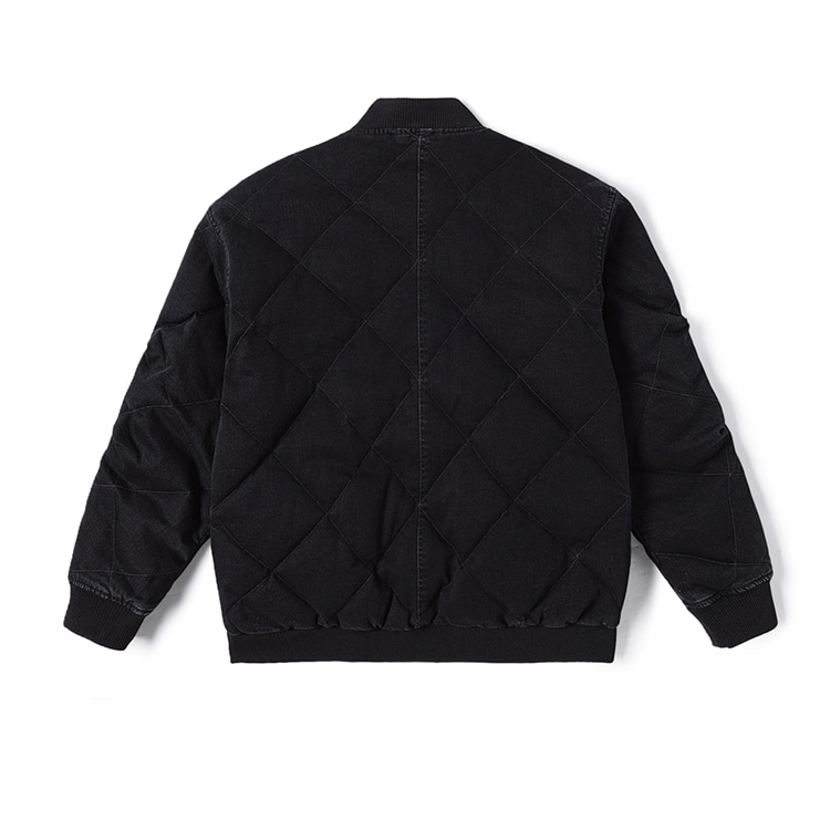Lee Quilted Down Jacket Black — фото 1