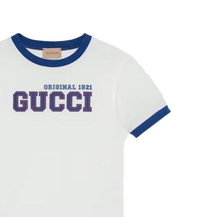 Gucci Logo T-Shirt Kids — фото 4