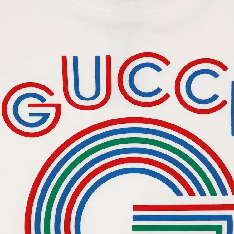 Gucci FW24 Logo T-Shirt White — фото 2