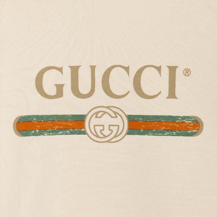 Gucci Kids Hoodie Beige — фото 3