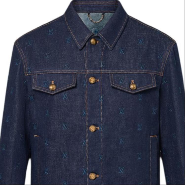 Louis Vuitton Denim Jacket Blue — фото 5