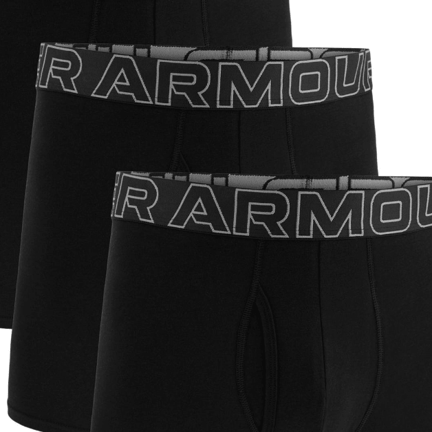 Under Armour Boxer Briefs 3-Pack Black — фото 3